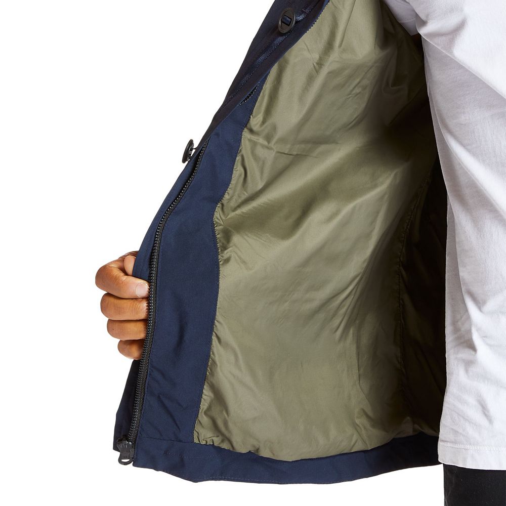 Jaqueta Masculino - Timberland Ecoriginal Impermeavel Worker - JTKLN7962 - Azul Marinho